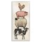 Stupell Industries All Together Vintage Farm Animals Framed Giclee, design by Leah Noel Art